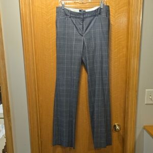 Victoria's Secret Gray Plaid Trousers Size 12 Extra Long